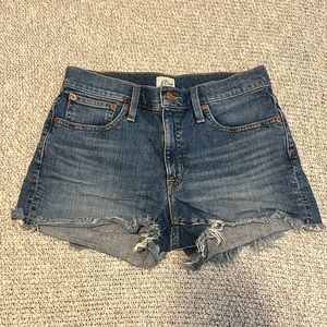 J Crew denim shorts size 4